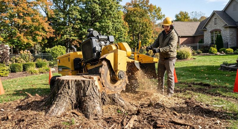 Bush Stump Grinding in Calvert County, MD