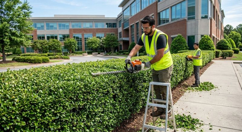 Commercial Shrub Trimming in Rockwall, TX