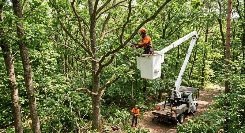 Tree Canopy Thinning in Allentown, PA